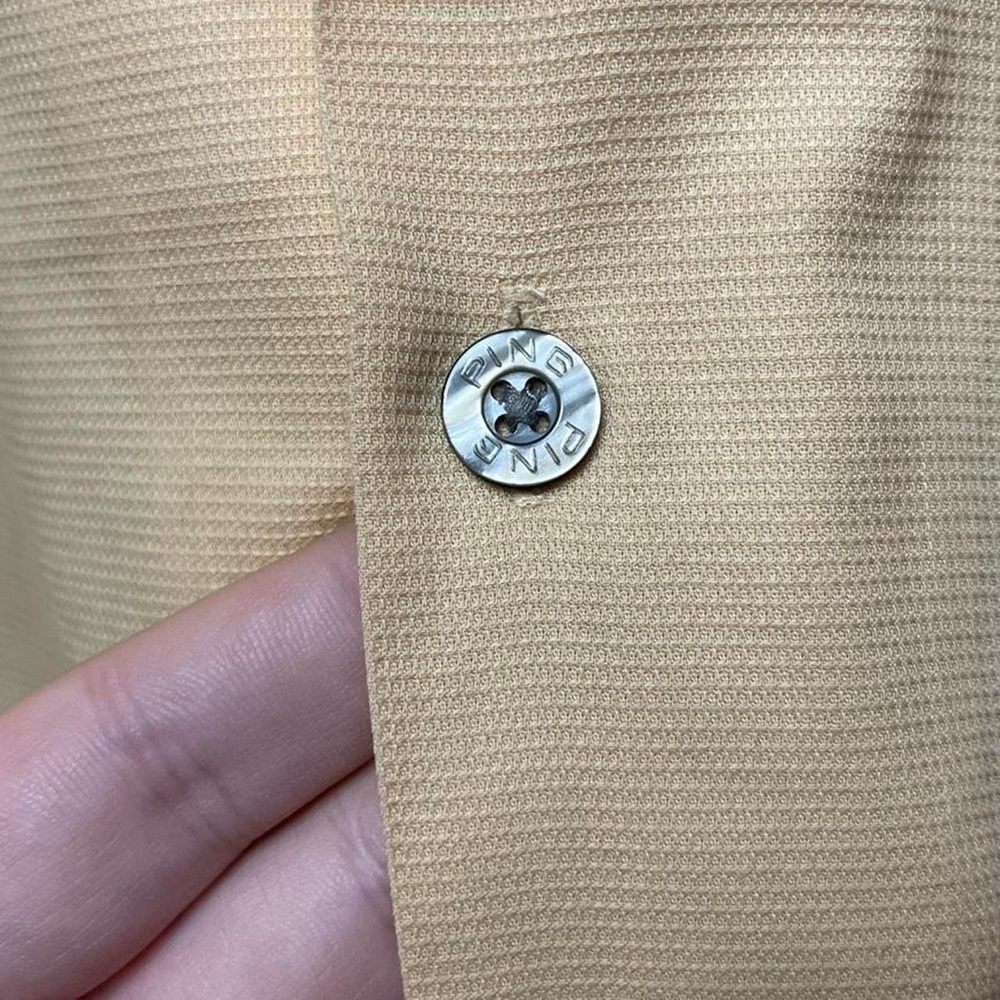 Ping Collection Button Up Collared Front Pocket C… - image 4